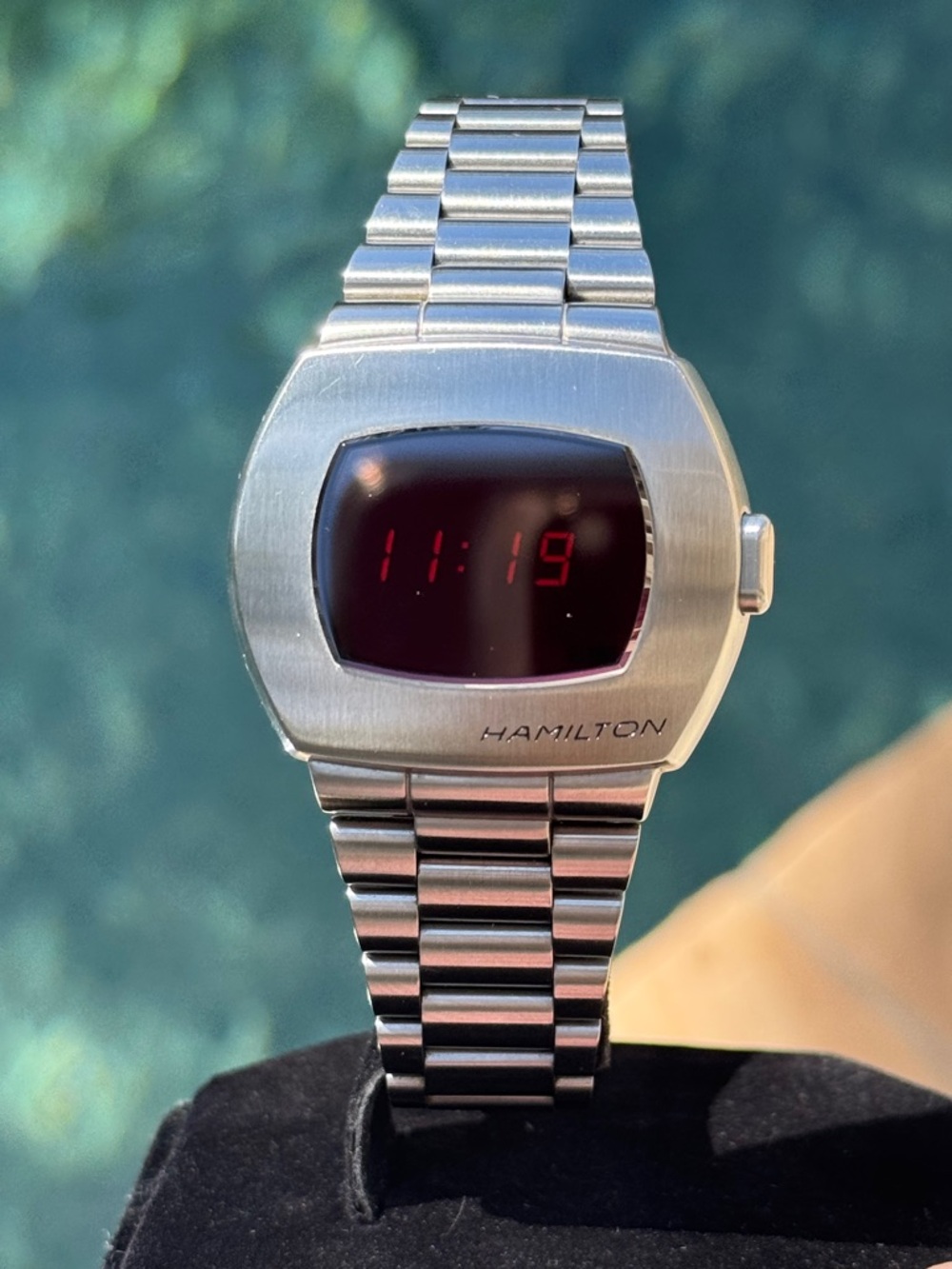 Hamilton PSR Digital Stainless Steel Full set | 41mm x 35mm | H52414140